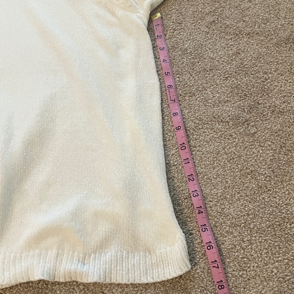 Soft Surroundings‎ Ivory PXL Knit Chunky Turtleneck Sweater - Picture 5 of 7